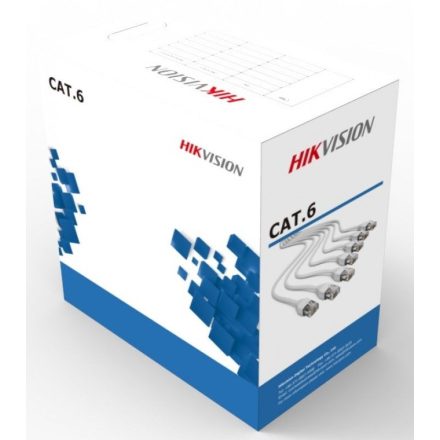 Hikvision CAT6 U-UTP Patch Cable 305m White