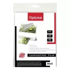 Lamináló fólia OPTIMA A/4 80 mikron fényes 25/csom