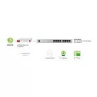 ZyXEL GS1008 POE+ Switch Silver