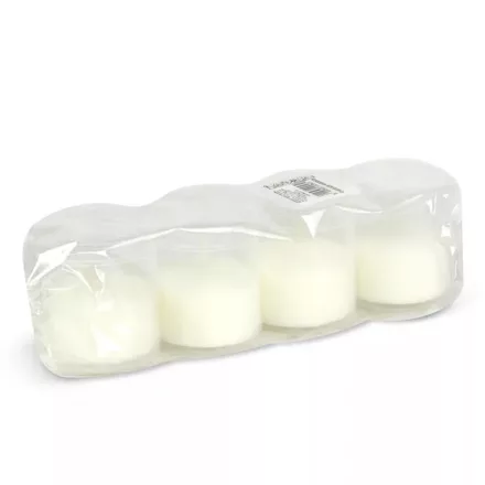 Mécses betét 35 g 55 mm 10 órás fehér 4 darabos