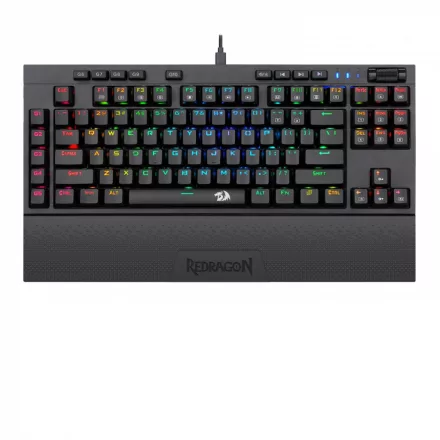 Redragon Vishnu RGB Wireless/Wired Red Mechanical Gaming Keyboard Black HU