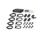 ATEN 4-Port USB Mini DisplayPort/Audio Dual Display KVMP Switch + Cables