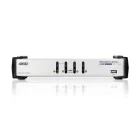 ATEN CS1744 4-Port USB VGA Dual Display/Audio KVMP Switch
