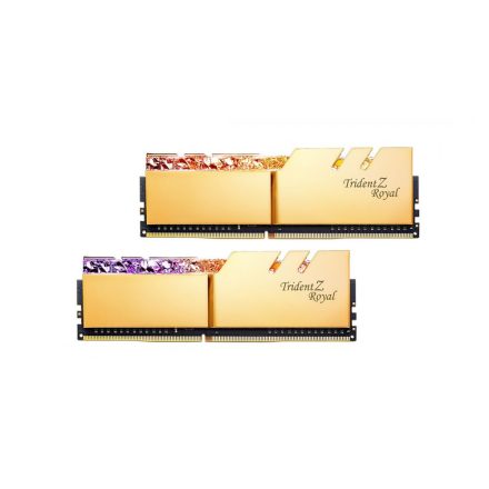 G.SKILL 64GB DDR4 2666MHz Kit(2x32GB) TridentZ Royal Gold