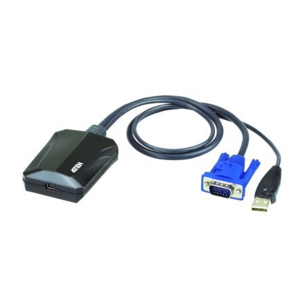 ATEN CV211CP Laptop USB KVM konzol Crash Cart Adapter IT Kit