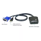 ATEN CV211CP Laptop USB KVM konzol Crash Cart Adapter IT Kit
