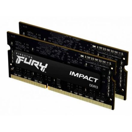 Kingston 8GB DDR3L 1600MHz Kit(2x4GB) Fury Impact Black SODIMM