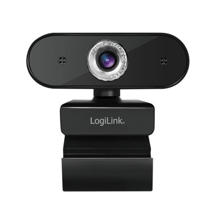 Logilink UA0368 HD Microphone Webkamera Black