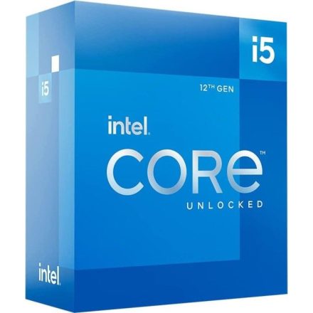 Intel Core i5-12600K 3,7GHz 20MB LGA1700 BOX (Ventilátor nélkül)