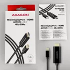 AXAGON RVDM-HI14C2 mini DisplayPort to HDMI active cable 4K@30Hz 1,8m Black
