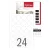 Etikett OPTIMA 32108 kör 40mm 2400 címke/doboz 100 ív/doboz