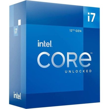 Intel Core i7-12700K 3,6GHz 25MB LGA1700 BOX (Ventilátor nélkül) (Alder Lake)