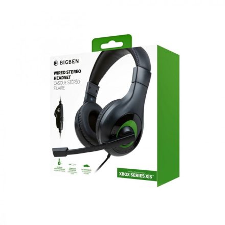 Bigben Interactive Stereo Gaming Headset V1 Xbox Series X/S Black