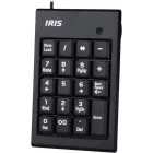 IRIS B-15 USB numerikus billentyűzet Black