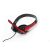 IRIS F-25 Headset Black/Red