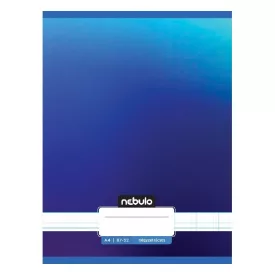   Füzet kockás NEBULO A/4 32 lapos 87-32 Monochrome és Gradient fiús 12 darabos