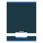 Füzet kockás NEBULO A/4 32 lapos 87-32 Monochrome és Gradient fiús 12 darabos