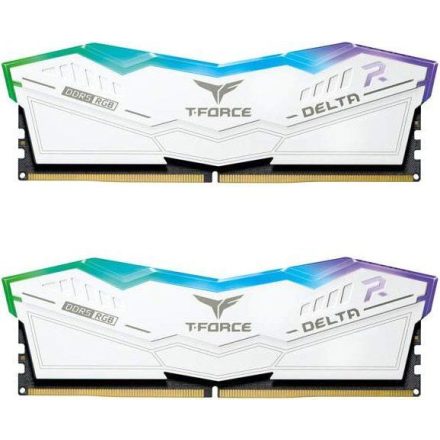 TeamGroup 32GB DDR5 6400MHz Kit(2x16GB) Delta RGB White