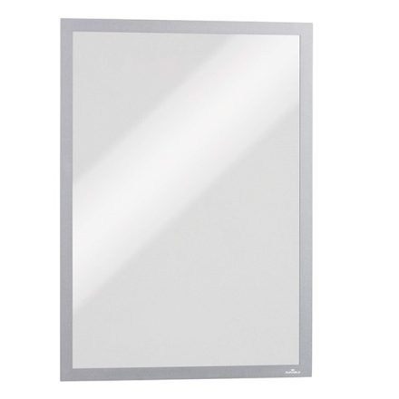 Infokeret DURABLE Duraframe A/3 fém felületre mágneses ezüst 5 darabos