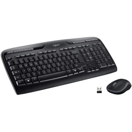 Logitech MK330 Wireless billentyűzet + optikai egér Black UK