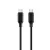 Gembird CC-USB2-CMCM60-1.5M 60W Type-C Power Delivery (PD) Charging & Data cable 1,5m Black