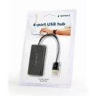 Gembird UHB-U2P4-04 4-port USB hub Black