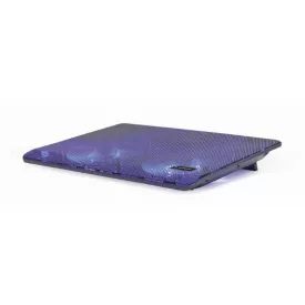 Gembird NBS-2F15-05 LED Notebook hűtő Black