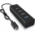 Raidsonic IcyBox IB-HUB1409-C3 4-port Hub with USB Type-C Interface Black