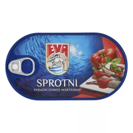 Sprotni EVA paradicsomos mártásban 170 g