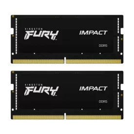  Kingston 32GB DDR5 4800MHz Kit(2x16GB) SODIMM Fury Impact Black