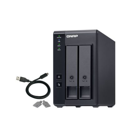 QNAP NAS TR-002 (2xHDD) Bővítőegység