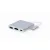 Gembird A-CM-HDMIF-02-SV USB type-C multi-adapter Silver