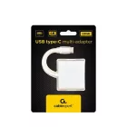 Gembird A-CM-HDMIF-02-SV USB type-C multi-adapter Silver