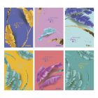 Füzet vonalas STREET A/4 54 lapos Botanic margóval