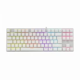   White Shark GK-2106W Commandos Red Switch Mechanical Gaming Keyboard White HU