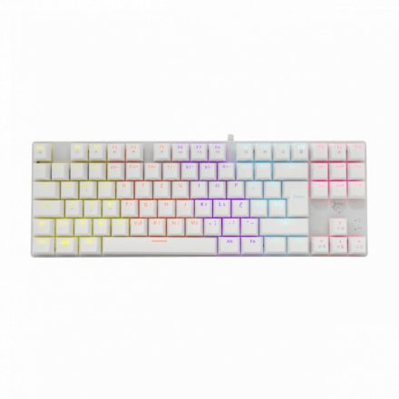 White Shark GK-2106W Commandos Red Switch Mechanical Gaming Keyboard White HU