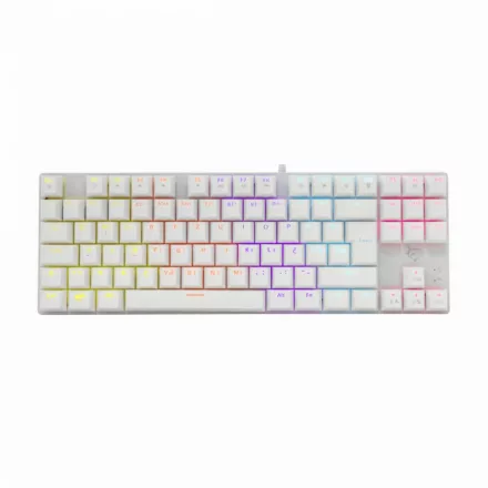White Shark GK-2106W Commandos Red Switch Mechanical Gaming Keyboard White HU