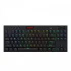 Redragon Horus TKL, wired&2.4G&BT mechanical Keyboard, RGB, blue switch Black HU