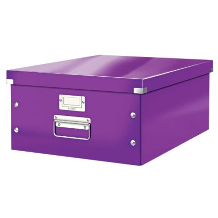Tároló doboz LEITZ Click&Store A/3 lila