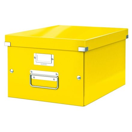 Tároló doboz LEITZ Click&Store A/4 sárga