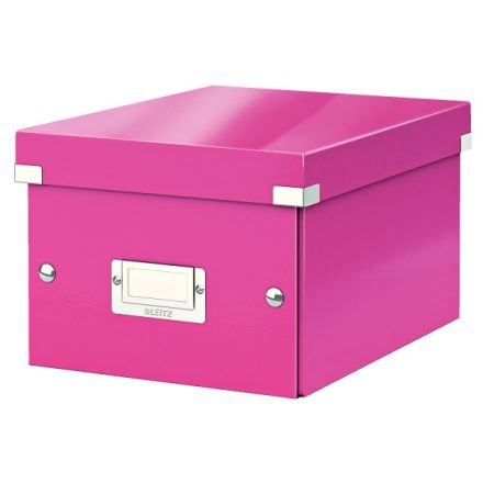 Tároló doboz LEITZ Click&Store A/5 rózsaszín