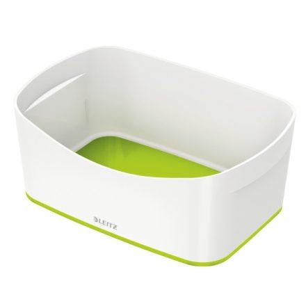 Tároló doboz LEITZ Wow Mybox műanyag fehér/zöld