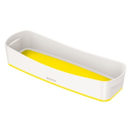 Tároló doboz LEITZ Wow Mybox műanyag keskeny fehér/sárga
