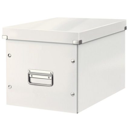 Tároló doboz LEITZ Click&Store L méret kocka fehér
