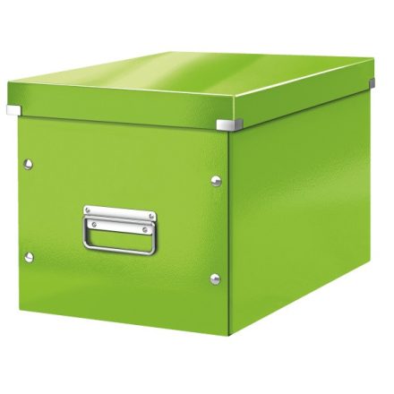 Tároló doboz LEITZ Click&Store L méret kocka zöld