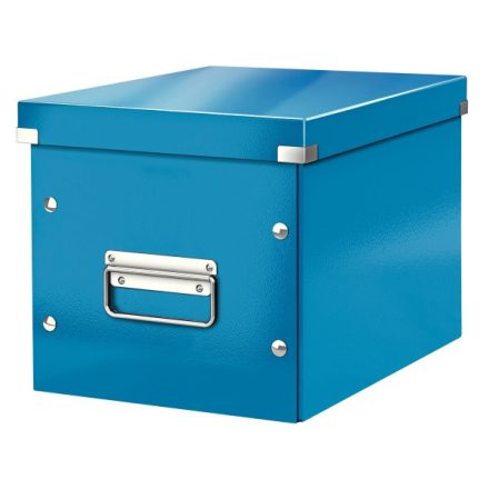 Tároló doboz LEITZ Click&Store M méret kocka kék
