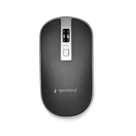 Gembird MUS-4B-06-BS Optical mouse Black/Silver