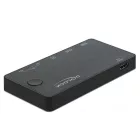 DeLock HDMI / USB-C KVM Switch 4K 60 Hz with USB 2.0