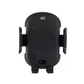   ACT AC9010 Automatic smartphone car mount with wireless charging Black