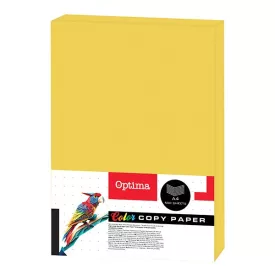   Fénymásolópapír színes OPTIMA A/4 80 g citromsárga 500 ív/csomag